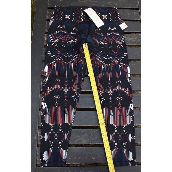 New w/Tags - sz Med - Sweaty Betty The Power 7/8 Leggings, Beetle Blue Interlock - Picture 9 of 12